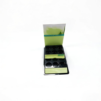 Support d'affichage portable haut de gamme personnalisé en carton ondulé pour vernis à ongles, huiles et cosmétiques en magasin