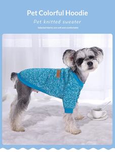 Pull pour chien tricoté chaud et facile à enfiler, design rapide à mettre, idéal pour les petits et moyens chiens, usage quotidien – Grande Vente - Product Image 4