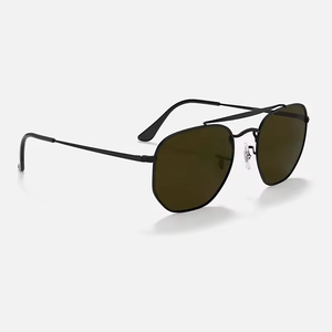 Gafas de Sol de Moda, Diseño de Lujo Unisex, Montura Metálica, Modelo 3648 con Doble Puente, para Hombre y Mujer - Product Image 5