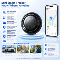 Traceur GPS intelligent mini OEM, traceur d'actifs magnétique, localisateur GPS en temps réel, positionnement Bluetooth, suivi par application, étanche, ODM