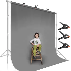 Take HD Picture 3x6m Backgrouind Screen Online Live Muslin Photography Backdrop Solid Color Backgrounds for Studio Photography