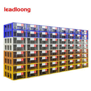 F02- 220*145*70MM PARTS 30PCS| BIN- Clear Mini/Large Baby Plastic Drawer Organizer Adjustable Stackable Box For Design