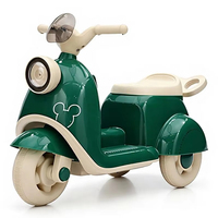 Moto électrique rose pour filles, tricycle électrique pour enfants avec télécommande