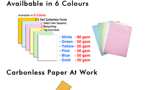 Benutzer definierte gedruckte 2-lagige US-Brief größe Carbon less Rechnungs buch Skating Bear Design Digital Paper board Durable Bill Produkt - Product Image 3