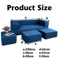 Klappbares Schlafsofa mit Memory-Schaum, Neues Design Luxuriöses Innenmöbel, Langlebiger Komfortabler Abnehmbarer Bezug für Moderne Wohnräume