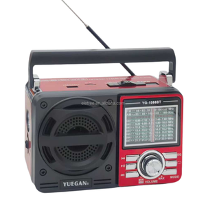 <span class=keywords><strong>Radio</strong></span> Portátil Eletree YG-1088BT de Alta Sensibilidad con Receptor Mundial AM FM SW1-<span class=keywords><strong>7</strong></span> de 9 Bandas con Reproductor de Música USB/TF - Product Image 1