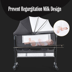 Precio de Fábrica al Por Mayor Cuna Portátil Multifuncional <span class=keywords><strong>para</strong></span> Bebé Cama Plegable Moderna <span class=keywords><strong>para</strong></span> Recién Nacido de Hospital con Mosquitero <span class=keywords><strong>para</strong></span> Dormitorio - Product Image 6