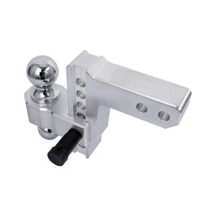 Hợp kim nhôm có thể điều chỉnh vuông miệng 2-6 inch Trailer đôi bóng kéo thả Hitch - Product Image 2