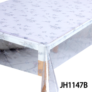 Nouvelle conception 2025, vente en gros d'usine, <span class=keywords><strong>nappe</strong></span> <span class=keywords><strong>transparente</strong></span> en PVC imprimée, imperméable, résistante à l'huile et à la chaleur - Product Image 3