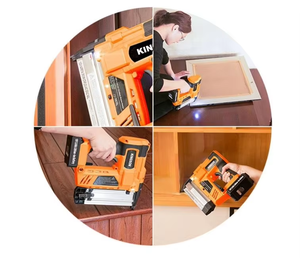 2025 Nueva pistola de clavos eléctrica profesional inalámbrica pistola clavadora de acabado multiusos 21V batería de litio - Product Image 4