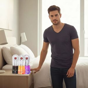 Masturbatore Maschile Yequ per Uomini, Vagina Realistica in Silicone Impermeabile, Giocattolo Sessuale Tascabile per Adulti con Garanzia di 12 Mesi - Product Image 1