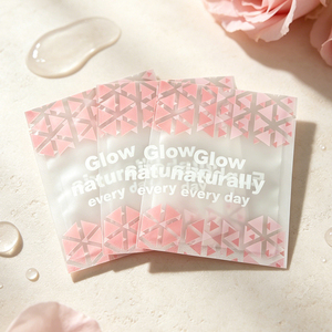 Sachet d'emballage alimentaire personnalisé mat à trois soudures, semi-transparent givré, pour compléments alimentaires, bonbons et petits rangements - Product Image 4