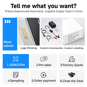 Автомобильный пусковой механизм 4-в-1, 8000 мАч, портативный компрессор для шин с цифровым дисплеем и LED-подсветкой, аварийный стартер для автомобильного аккумулятора - Product Image 4