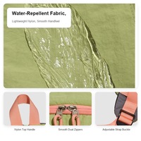 Sac à dos de sport tendance pour la gym, avec fermetures éclair, poignée de transport, bandoulière, multifonctionnel, portable, robuste et de qualité supérieure