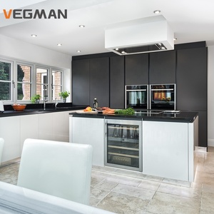 L a forma di Villa armadi da <span class=keywords><strong>cucina</strong></span> angolo moderno angolo angolo dispensa unità Base con Design dell'isola - Product Image 3