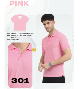 Camiseta Deportiva para Hombre de Tela Air Tex Spun Pique, 240 GSM, Transpirable, Suave, Cómoda, para Gimnasio, Deportes y Uso Casual - Product Image 1