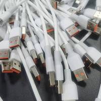 Câbles de charge rapide USB4 Type-C en silicone 6A