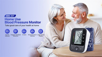 Tensiomètre Bluetooth personnalisable OEM, tensiomètre électrique pour le bras supérieur, fournitures médicales