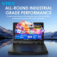Ordinateur portable robuste 15,6 pouces 5G NR 4G LTE, processeur Core I5-1235U, écran tactile capacitif 10 points, 4700 mAh, IP65, ordinateur portable industriel robuste