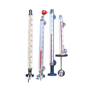 Magnetic float type level gauge sight glass level gauge