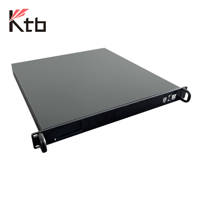 Fast Delivery 1U Rack Industrial Pc 3/4/8/9th Gen I3/i5/i7 Cpu 2 LANs 2COM Support B75/B85/H110 1U Rackmount Industrial Pc