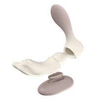 Vibrateur portable télécommandé 20m avec application, mini-programme, double stimulation, conception divisée, invisible pour femme