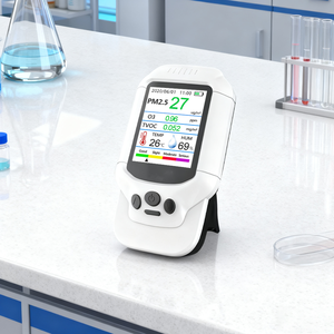 เครื่องวัดโอโซน O3 และ PM2.5 พร้อมเซ็นเซอร์ตรวจจับคุณภาพอากาศภายในอาคาร สำหรับใช้ในโรงเรียน โรงพยาบาล สำนักงาน และที่บ้าน - Product Image 4