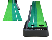 Tapis de golf d'intérieur avec retour automatique de balle, ensemble d'entraînement au putting de 2,5 m, marque OEM CN