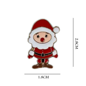 Insignia de Navidad sombrero bolsa de tela broche dibujos animados Dragoned Ball Goku Vegeta Metal esmalte Collar broche alfileres - Product Image 5