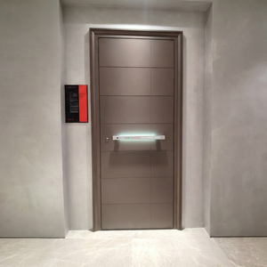 Puerta Batiente de Aluminio Impermeable de Diseño Moderno con Moldura Metálica Contemporánea para Dormitorio, Sala de Estar, <span class=keywords><strong>Hotel</strong></span>, Apartamento, Interior, Insonorizada - Product Image 1