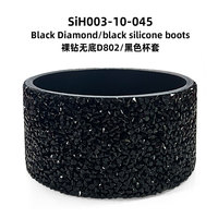 Nouvelle base en silicone avec strass pour gobelets de 12 à 24 oz, protection antidérapante scintillante pour le fond des tasses