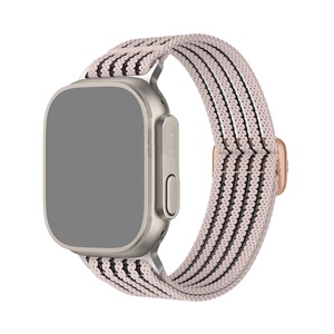 Correa de Reloj de Nailon Transpirable con Tejido de Línea de Pesca, Repuesto para Apple Watch Series 10/9/8, 46mm, 42mm, 49mm, SE - Product Image 3