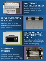 Printer DTF A1 60cm Terbaru Dengan Dual Head 1600 Xp600 I3200 Untuk Transfer Panas Kaos 24 Inch, Kit Printer DTF Vertikal Dengan Shaker