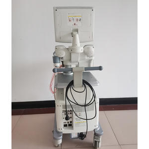 Troli <span class=keywords><strong>Logiq</strong></span> <span class=keywords><strong>P5</strong></span> bekas dengan 3 pemeriksaan <span class=keywords><strong>Ultrasound</strong></span> Doppler untuk tujuan pemantauan diagnostik dokter hewan - Product Image 5