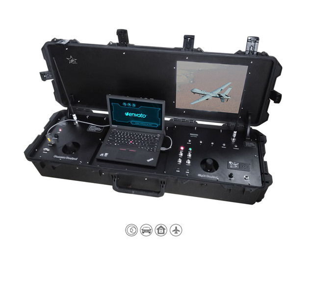 Multi-Functional FPV Drone Controller Smart Remote GSC with Joystick with 18.5 Inch Screen