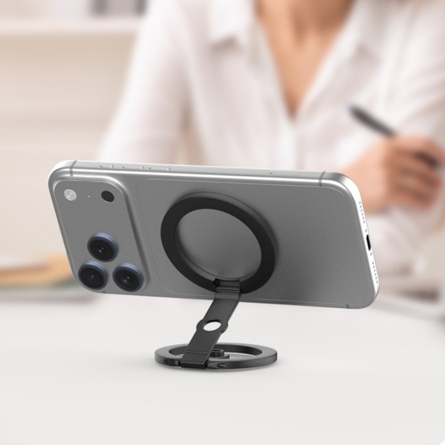 For Double Sided Magnetic Phone Ring Holder Adjustable Stand Mobile Accessories Manufacturer Portable Folding Cellphones Stand