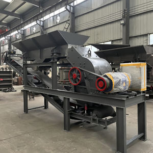 كسارة مطرقية محمولة صغيرة تعمل بمحرك ديزل، كسارة مطرقية صغيرة متنقلة لتكسير الفحم والزجاج وخام الذهب - Product Image 2