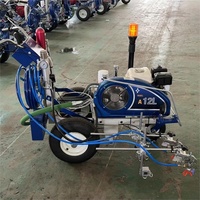 Machine de marquage des parkings pour auto-écoles, machine de marquage routier, machine de peinture au pistolet pour voitures