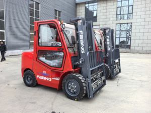 Yeni 3 Ton Dizel Forklift 2 Ton 3.5 Ton Depo Forklifti Mitsubishi Motorlu - Product Image 5
