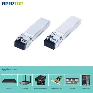 FIBERTOP 10G SFP + tek Fiber 1270nm-TX/1330nm-RX 20km telsiz 10G BIDI 20km optik modülü