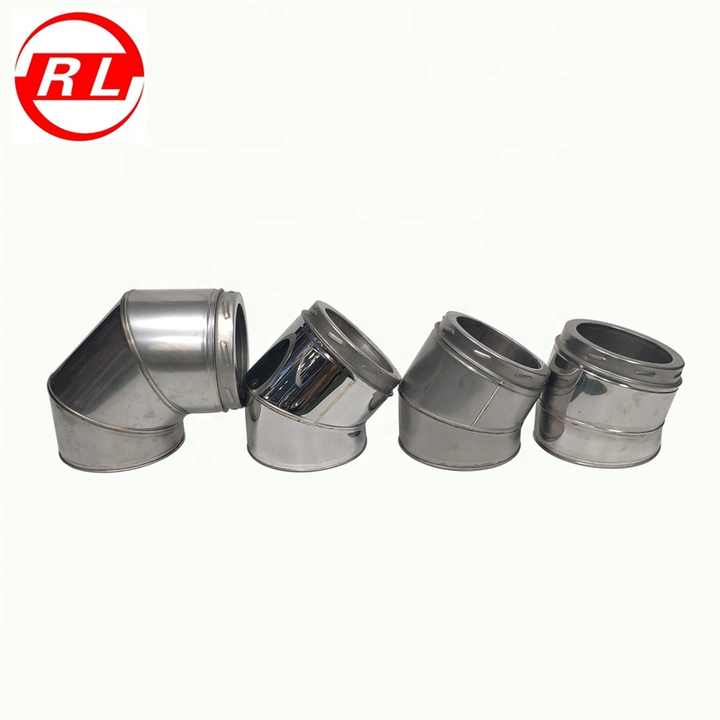 CE Double Wall Stainless Steel Chimney Flue System Kit