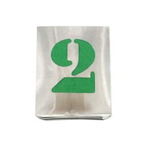 Ensemble de pochoirs en alliage d'aluminium en acier inoxydable pour dessin de lettres et de figures - Product Image 2