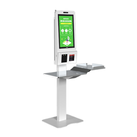 Paiement Kiosque libre-service Système Pos Machine de commande à écran tactile Kiosque de paiement avec imprimante Scanner