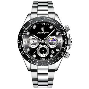 POEDAGAR 629 2026 Nuevos Relojes de Pulsera de Lujo con Manecillas Luminosas, Cronógrafo Resistente al Agua, Relojes de Cuarzo para Hombre, Montre Homme - Product Image 4