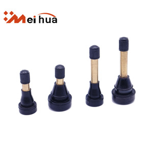 วาล์วยางรถยนต์แบบไม่มียางใน <span class=keywords><strong>TR600</strong></span> ทำจากทองเหลืองแบบกดติด - Product Image 2