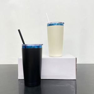 Vaso Térmico para Auto de 20 oz con Tapa Deslizante, Azul Plateado, para Bebidas Frías, Apto para Grabado Láser - Product Image 1