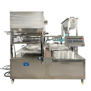 Máquina de embalagem de tampão, máquina de enchimento de cilindros molhados automáticos para enchimento de líquidos