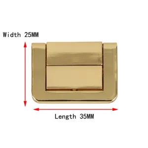 Accessories Jewellery Wood Boxes Locks Metal Accessories Small Latch Lock For Jewelry Case