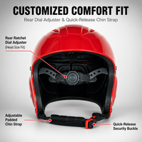 Casque de sauvetage aquatique intégral avec protection des oreilles, coque ABS, rembourrage EVA, sangle de menton réglable, kayak, rafting, canoë, 545g