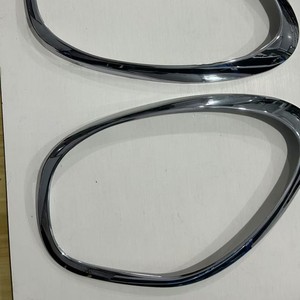 BMW Mini R60 Headlight Bezels Piano Black <b>ABS</b> 51139801573 51139801574 For Replace Repair - Product Image 3